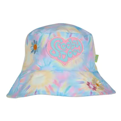 Kapelusz z Scooby Doo- Bucket Hat Bright Tie Dye - Kobiety - wielokolorowy