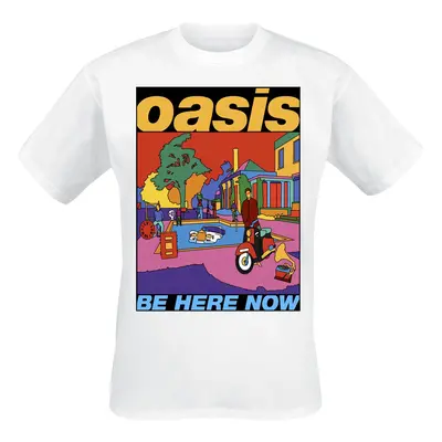 T-Shirt z Oasis - Be Here Now Colour - M do 4XL - Mężczyźni - biały