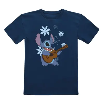 T-Shirt Disney z Lilo & Stitch - Odzież dziecięca i niemowlęca - Kids - Rainbow - Unisex - niebi