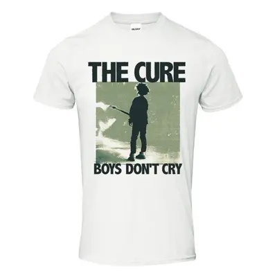 T-Shirt z The Cure - Boys Don't Cry - S do 3XL - Mężczyźni - biały