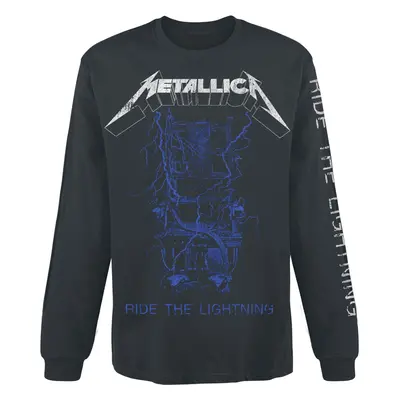 Longsleeve z Metallica - Fade - S do XXL - Mężczyźni - czarny