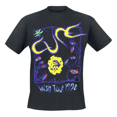 T-Shirt z The Cure - Tour '92 - S do 4XL - Mężczyźni - czarny