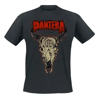 T-Shirt z Pantera - Steer Skull - M do 3XL - Mężczyźni - czarny