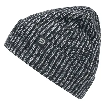 Czapka z RED by EMP- Beanie Black/White - Unisex - czarny/biały