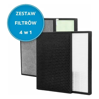 Zestaw filtrów Home&Office HEPA H-13 4w1 Air Clinic