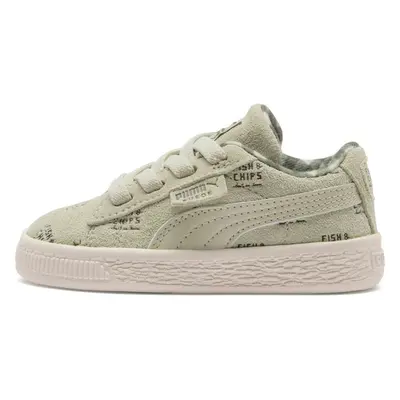 Buty Suede Green Fish & Chips TinyCottons Jr Puma