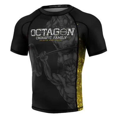 Koszulka męska Rashguard Premium Crossfit Family Octagon