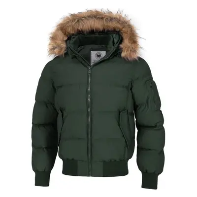 Kurtka męska Burnt Quilted Hooded Jacket Pitbull West Coast