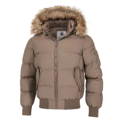 Kurtka męska Burnt Quilted Hooded Jacket Pitbull West Coast