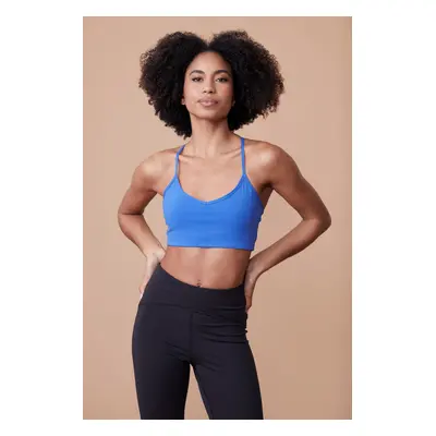 Vinyasa - lekki stanik sportowy - Blue