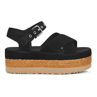 Sandały Ugg Aubrey Platform Sandal 1152711-BLK - czarne