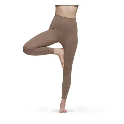 Legginsy adidas Yoga Luxe Studio 7/8 HD4422 - brązowe