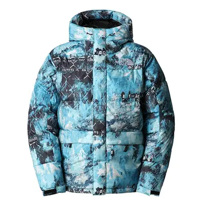 Kurtka The North Face Printed Himalayan Down Parka 0A5J1J9C11 - niebieska