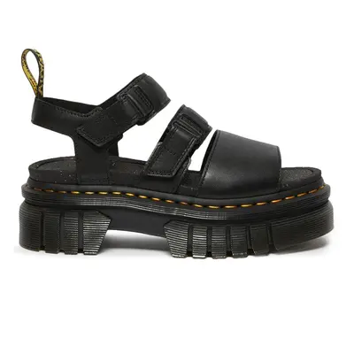 Sandały Dr. Martens Ricki Nappa Lux Leather 3-Strap Platform 27405001 - czarne