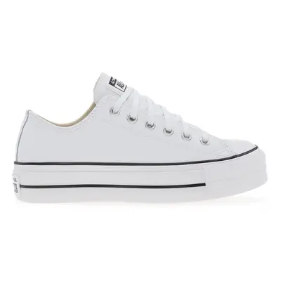 Buty Converse Chuck Taylor All Star Lift Platform Leather 561680C - białe