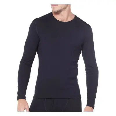 Koszulka Icebreaker Merino 260 Tech Long Sleeve Crewe Thermal Top 1043710011 - czarna