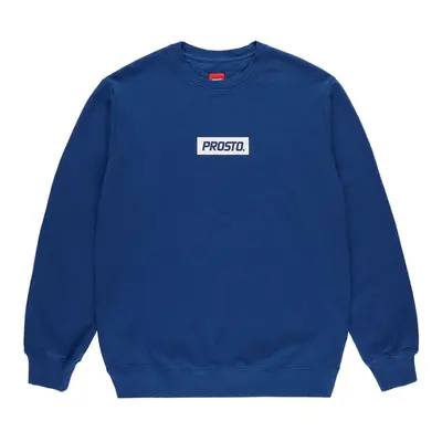 Bluza Prosto Klasyk Crewneck Bokz KL231MSWE1074 - niebieska