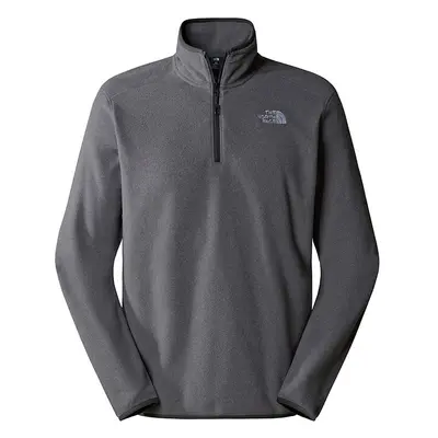 Bluza męska The North Face 100 Glacier 1/4 Zip Fleece 0A855W4HJ1 - szara