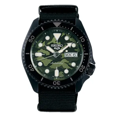 SEIKO 5 Sports Automatic Camouflage NATO SRPJ37K1