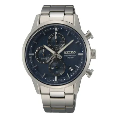 SEIKO Chronograph Titanium SSB387P1 OUTLET