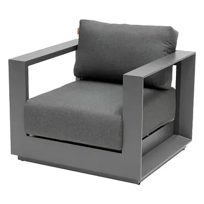 Fotel aluminiowy MADRID (antracyt)