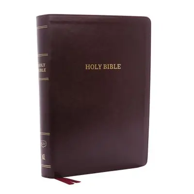 "KJV, Deluxe Reference Bible, Super Giant Print, Imitation Leather, Burgundy, Red Letter Edition