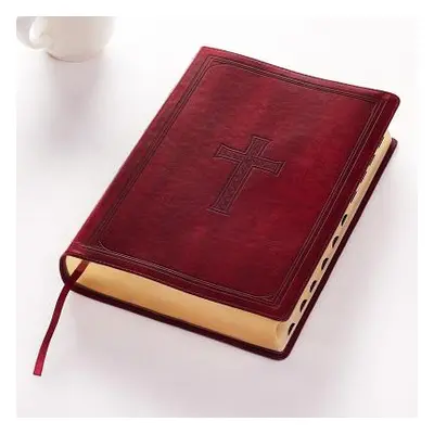 "KJV Super Giant Print Lux-Leather Burgundy" ("")