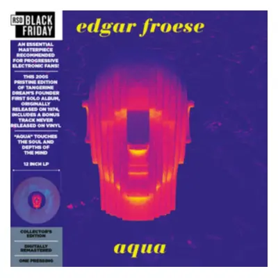 "Aqua (RSD Black Friday 2022)" ("Edgar Froese") (Vinyl / 12" Album Coloured Vinyl)