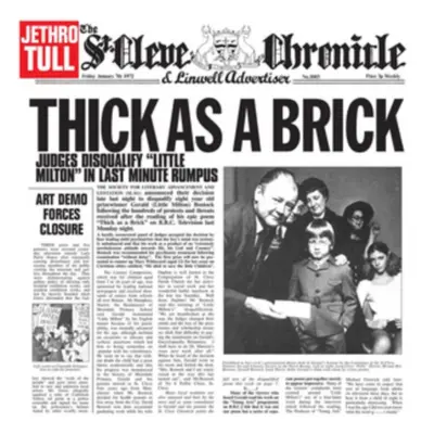 "Thick As a Brick" ("Jethro Tull") (Vinyl / 12" Album)