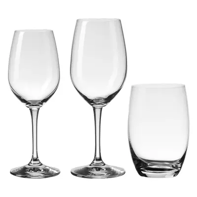 Zestaw startowy szklanek do użytku domowego 12 sztuk - BASIC Glas Lunasol