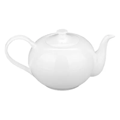 Biały porcelanowy czajnik 1,2 l - Premium Platinum Line