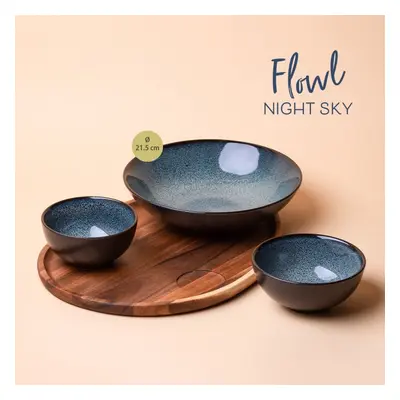Zestaw Flowl- Miski Gaya Atelier Night Sky + Podstawka Triangle Agat - 452146