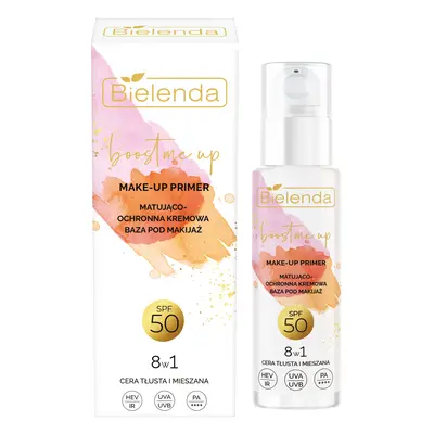 Bielenda Matująco - ochronna kremowa baza pod makijaż 8w1 SPF50