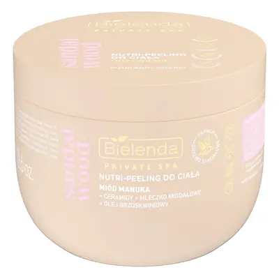 Bielenda Nutri-peeling odżywczy do ciała z miodem manuka Sandal Wood