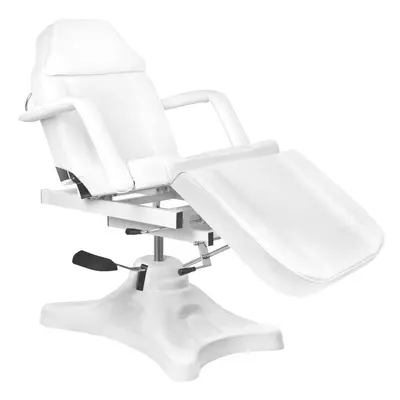 Fotel kosmetyczny Activeshop A 234D z kołyską, biały - dostępny w 48h