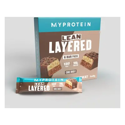 Lean Layered Bar - 3 x 40g - White Chocolate and Raspberry