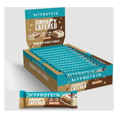 Crispy Layered Bar - 12 x 58g - White Chocolate Peanut