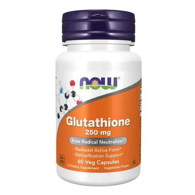 Now Foods Glutathione 250mg- Kapsułek