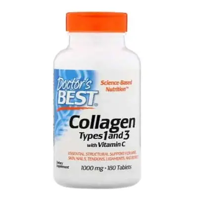 Doctor's Best Collagen Types And With Vitamin C 1000mg - Tablets