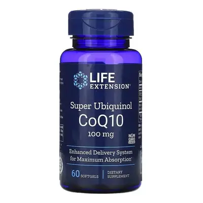 Life Extension Super Ubiquinol Coq10 With Enhanced Mitochondrial Support