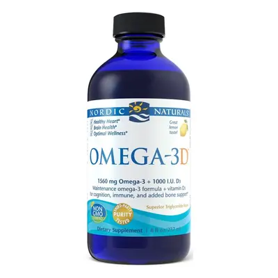 Nordic Naturals Omega-3d 1560mg Lemon - Ml.