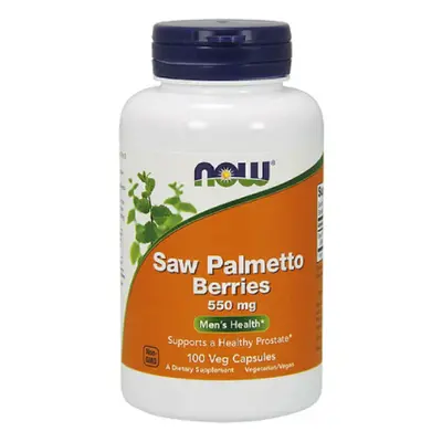 Now Foods Saw Palmetto Berries 550 Mg - 100 Kapsułek