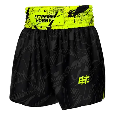 Extreme Hobby Spodenki Muay Thai NEO Limonka