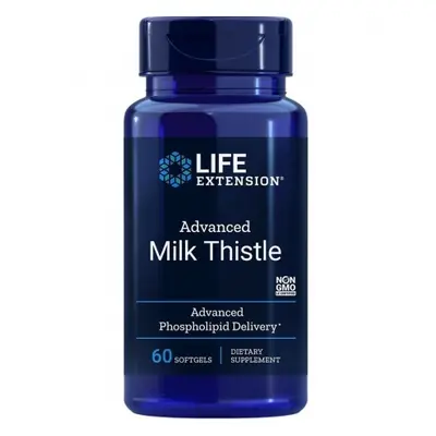 Life Extension Advanced Milk Thistle 60softgels