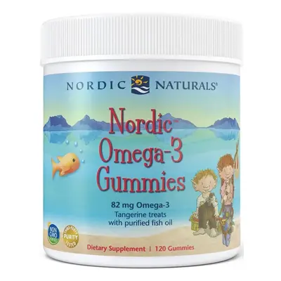 Nordic Naturals Nordic Omega-3 Gummies 82mg Tangerine Treats - Gummies