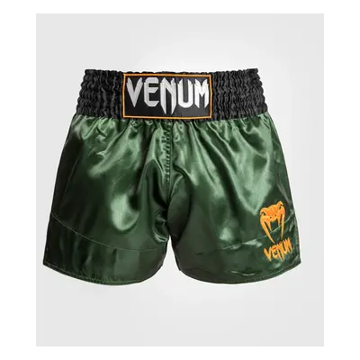 Venum Spodenki Muay Thaï Classic Shorts Green/Black/Gold