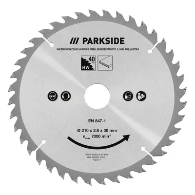 PARKSIDE® Tarcze do piły tarczowej (Brzeszczot do piły tarczowej Ø 210 mm, 3 sztuki)