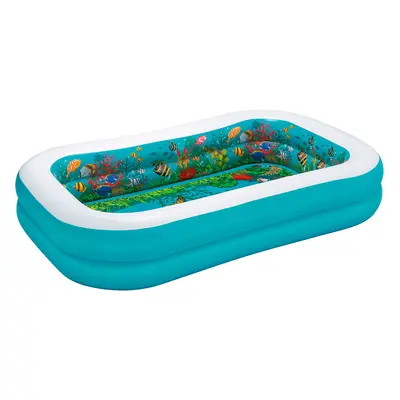 Bestway Basen rodzinny Family Pool 3D Adventure, 262 x 175 x 51 cm, prostokątny