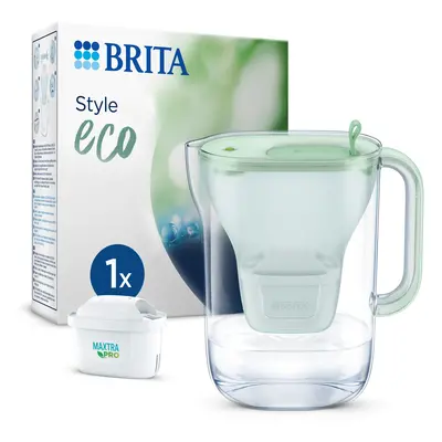 BRITA Dzbanek z filtrem do wody Style ECO, z zapasowym filtrem