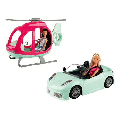 Playtive Lalka Fashion Doll z samochodem lub helikopterem